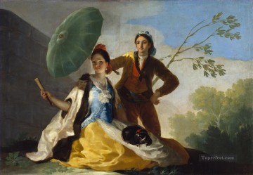 Francisco Goya Painting - The Parasol Francisco de Goya